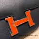 Hermes Constance 24cm Epsom 2Z/ Blue nuit 35