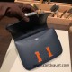 Hermes Constance 24cm Epsom 2Z/ Blue nuit 35