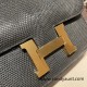 Hermes Constance 24cm lizard 9L CANARI Gold Hardware 38