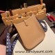 HERMES TPM Mini Evelyn Clemence 0M/Chai GoldHardware