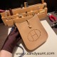 HERMES TPM Mini Evelyn Clemence 0M/Chai GoldHardware