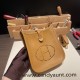 HERMES TPM Mini Evelyn Clemence 2S /Sesame GoldHardware