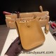 HERMES TPM Mini Evelyn Clemence 2S /Sesame GoldHardware