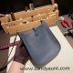 HERMES TPM Mini Evelyn Clemence 2Z/ Blue nuit GoldHardware