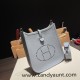 HERMES TPM Mini Evelyn Clemence J7 /Blue Lin