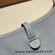 HERMES TPM Mini Evelyn Clemence J7 /Blue Lin