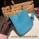 HERMES TPM Mini Evelyn Clemence 7F /Blue Paon  