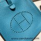 HERMES TPM Mini Evelyn Clemence 7F /Blue Paon  