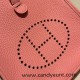 HERMES TPM Mini Evelyn Clemence K4/Rose d’ete SilverHardware