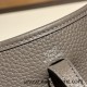 HERMES TPM Mini Evelyn Clemence 8F /Etain SilverHardware