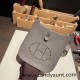 HERMES TPM Mini Evelyn Clemence 8F /Etain SilverHardware