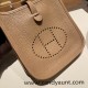 HERMES TPM Mini Evelyn Clemence 0M/Chai GoldHardware