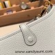 HERMES TPM Mini Evelyn Clemence 08 /Blue Pale SilverHardware