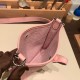 HERMES TPM Mini Evelyn Clemence 3Q /Rose Sakura SilverHardware