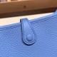 HERMES TPM Mini Evelyn Clemence 2T/ Blue Paradise SilverHardware