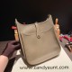 Hermes Evelyn 29cm Clemence 18 /Étoupe Grey Silver Hardware