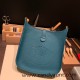 Hermes Evelyn 29cm Clemence 18 W0 /Vert Bosphore Gold Hardware 