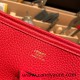 Hermes Evelyn 29cm Clemence  54/ Rouge Garance Gold Hardware