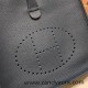 Hermes Evelyn 29cm Clemence 2Z/ Blue nuit  Silver Hardware