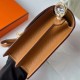 Hermes Roulis Epsom Ck37 Golden Brown Gold Hardware Ghw 18cm Full Handmade