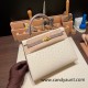 Hermes Kelly 25cm sellier Ostrich 3C/ Parchemin& M8/Gris Asphalt Gold Hardware  Full Handmade 010