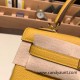 Hermes Kelly 25cm togo 9D /Jaune Ambre Gold Hardware Full Handmade 028