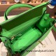 Hermes Kelly 25cm togo 6R/ Kiwi Gold Hardware Full Handmade 035