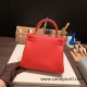 Hermes Kelly 25cm togo S3/Rouge Cœur Gold Hardware Full Handmade 040