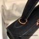 Hermes Kelly 25cm sellier chamois 89 /Black Rosegold Hardware Full Handmade 044