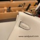 Hermes Kelly 25cm swift I2/ Nata Gold Hardware Full Handmade 046