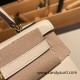 Hermes Kelly 25cm swift I2/ Nata Gold Hardware Full Handmade 046