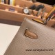 Hermes Kelly 25cm sellier swift Q1 /Sauge Gold Hardware Full Handmade 049