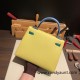 Hermes Kelly 25cm sellier Epsom Silver Hardware Full Handmade 051