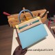 Hermes Kelly 25cm sellier Epsom Silver Hardware Full Handmade 051