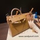 Hermes Kelly 25cm sellier Epsom touch U8 /Bronze Dore& P1/ Rose Eglantine Gold Hardware Full Handmade 055