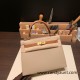 Hermes Kelly 25cm sellier Epsom touch S2 /Trench& ck37/ Gold Gold Hardware Full Handmade 056