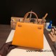 Hermes Kelly 25cm sellier Epsom touch 9H/ Soleil & 37 /Gold Gold Hardware Full Handmade 062