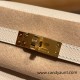 Hermes Kelly 25cm sellier Epsom 10 /Craie Gold Hardware Full Handmade 068