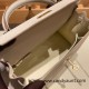 Hermes Kelly 25cm sellier Epsom 10 /Craie Gold Hardware Full Handmade 068