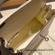 Hermes Kelly 25cm sellier Epsom I2 /Nata Silver Hardware Full Handmade 075