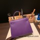 Hermes Kelly 25cm sellier Epsom 9W /Crocus Gold Hardware Full Handmade 106