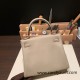 Hermes Kelly 25cm togo 81 / Gris Tourterelle Rosegold Hardware Full Handmade 119