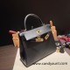 Hermes Kelly 28CM togo 89 /Black (Noir) GoldHardware  FullHandmade 002