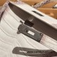 Hermes Kelly 28CM CrocodileHimalaya 28Kelly SilverHardware  FullHandmade 003