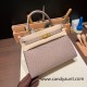 Hermes Kelly 28CM Ostrich M8/ Gris Asphalt GoldHardware    FullHandmade 006