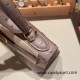 Hermes Kelly 28CM Ostrich M8/ Gris Asphalt GoldHardware    FullHandmade 006