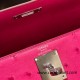 Hermes Kelly 28CM Ostrich 8T /Rose Candy SilverHardware  FullHandmade 007