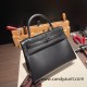 Hermes Kelly 28CM box 89 /Black (Noir) BlackHardware    FullHandmade 012