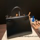 Hermes Kelly 28CM box 89 /Black (Noir) GoldHardware    FullHandmade 014