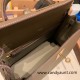 Hermes Kelly 28CM epsom 18 /Étoupe Grey GoldHardware SilverHardware  FullHandmade 017